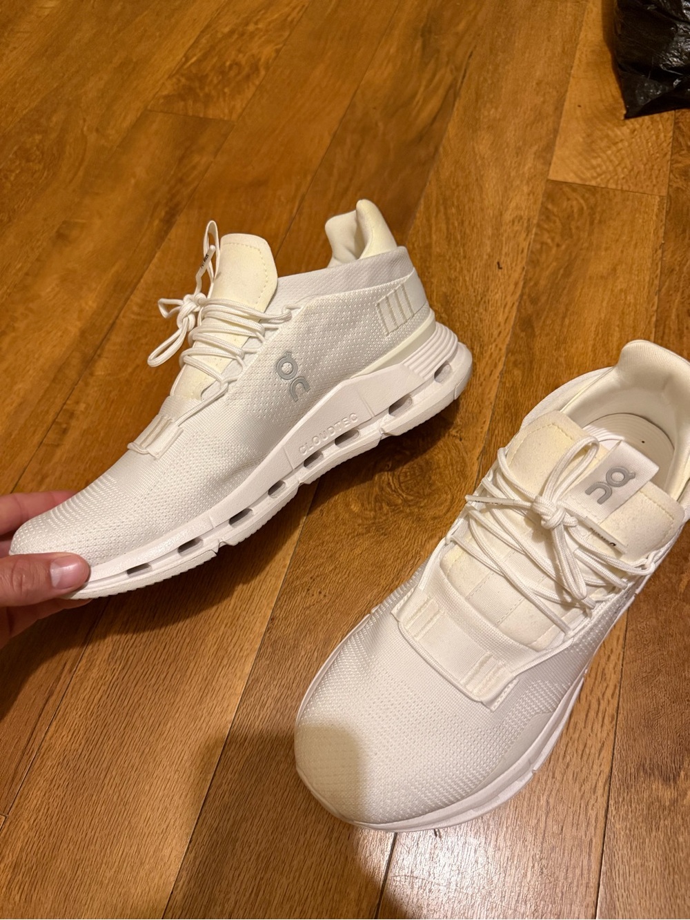 On Cloud Sneakers in Off-White - Picture 2 of 3